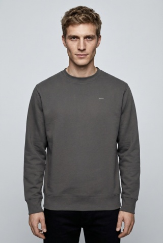 Bluza klasyczna – ciemnoszara