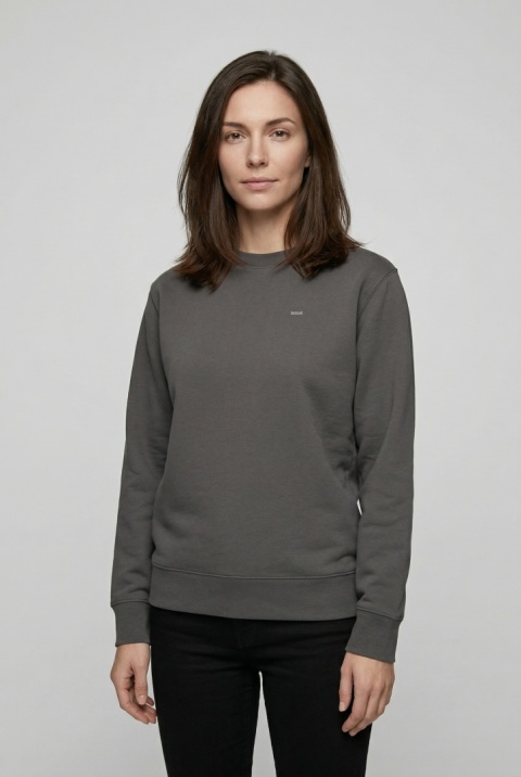 Bluza klasyczna – ciemnoszara