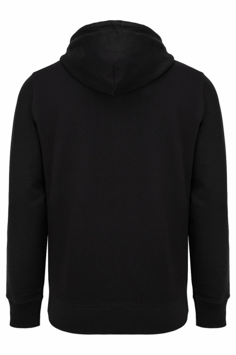 Bluza rozpinana z kapturem – czarna