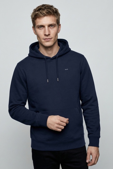 Bluza z kapturem – granatowa