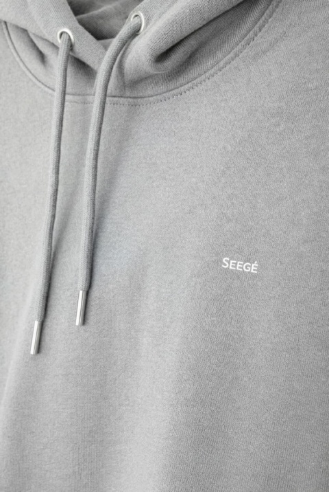 Bluza z kapturem – szara
